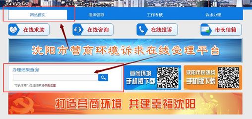 沈阳市民服务热线网络咨询服务使用指南